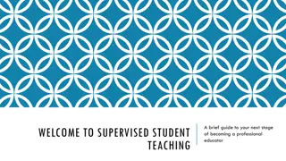 Supervised Student Teaching Essentials