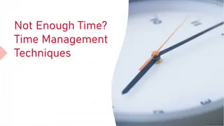 Effective Time Management Techniques