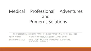 Professional Liability Practice Group Meeting Highlights