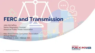 FERC and Transmission