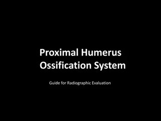 Proximal Humerus Ossification System Guide for Radiographic Evaluation