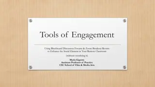 Tools of Engagement