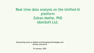 Real-time Data Analysis on Unified AI Platform by IdomSoft Ltd.