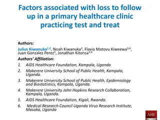 Factors Associated with Loss to Follow-up in Primary Healthcare Clinic