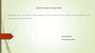 Solow Model of Economic Growth