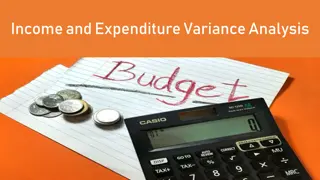Income and Expenditure Variance Analysis - Budget Preparation Insights