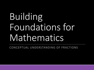 Building a Strong Foundation in Fractions