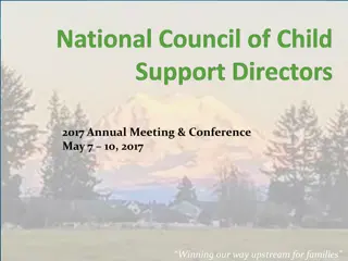 Annual Meeting & Conference May 7-10, 2017 - Winning Our Way Upstream for Families