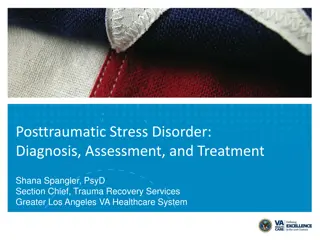 Posttraumatic Stress Disorder:   Diagnosis, Assessment, and Treatment