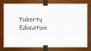 Puberty: Changes and Care