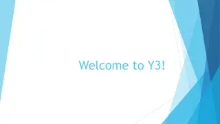 Welcome to Y3 - Our Staff, Topics, P.E., Homework & Comprehension Skills