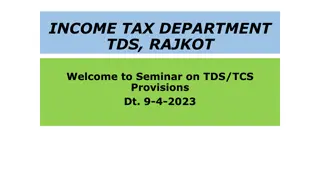 INCOME TAX DEPARTMENT TDS, RAJKOT