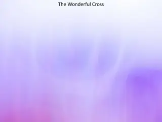 The Wonderful Cross - Songs of Praise
