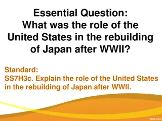 What was the role of the