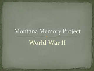 Montana Memory Project - World War II Collection