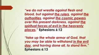 Spiritual Warfare in Ephesians: Armor of God & Enduring Faith