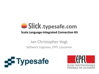 Scala Language-Integrated Connection Kit & Database Query Library Overview