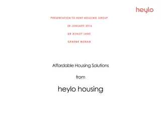 Affordable Housing Solutions by heylo housing