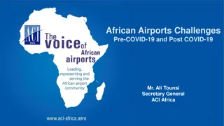 Challenges Faced by African Airports Due to COVID-19