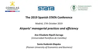 Airports Managerial Practices and Efficiency Study