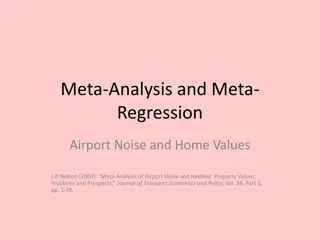 Meta-Analysis of Airport Noise and Home Values: Problems and Prospects