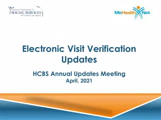 Updates on Electronic Visit Verification and EVV Requirements
