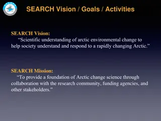 Scientific Understanding of Arctic Environmental Change