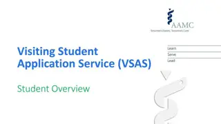 VSLO - Visiting Student Learning Opportunities
