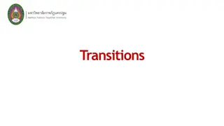 Transitions