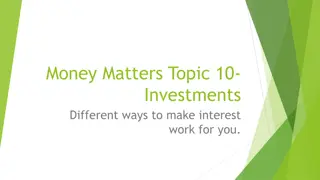Making Interest Work: Bonds vs. Stocks