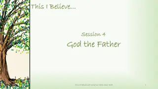 God the Father in Christian Belief
