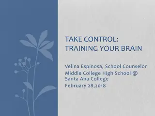 Take Control: Training Your Brain - Impact on Learning, Procrastination, Pomodoro Technique