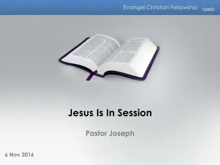 Jesus Is In Session