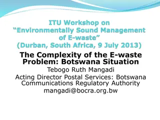 E-Waste Challenges in Botswana