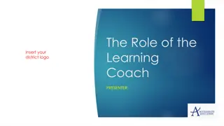 Learning Coach Essentials