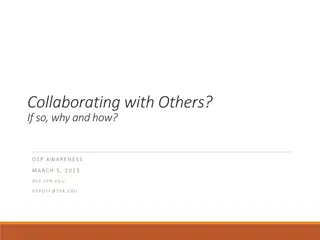 Collaborating with Others?