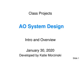 AO System Design