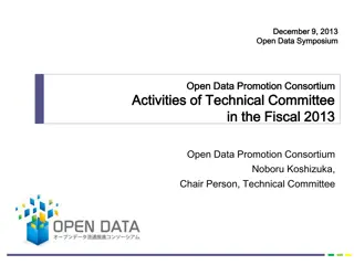 Open Data Promotion Consortium Activities