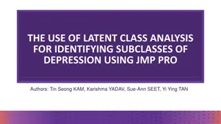 Identifying Subclasses of Depression Through Latent Class Analysis
