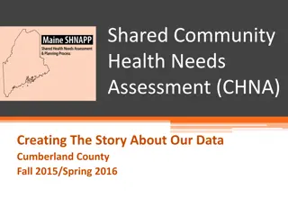 Community Health Data Analysis - Cumberland County Insights