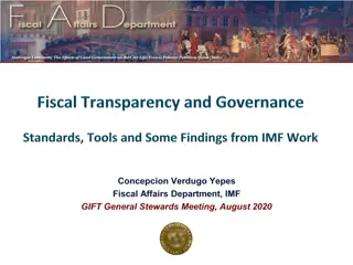 Importance of Fiscal Transparency for Governance
