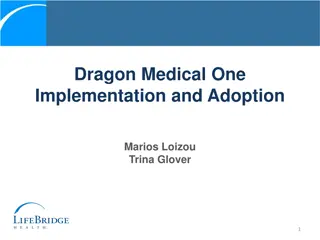 Dragon Medical One Implementation Overview