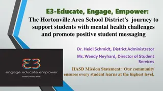 Supporting Students with Mental Health Challenges at Hortonville Area School District
