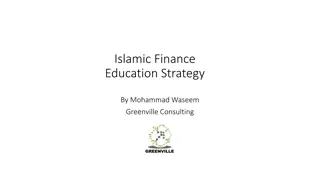 Islamic Finance Education Strategy for Sustainable Growth