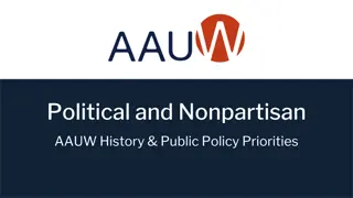 AAUW History & Public Policy Priorities