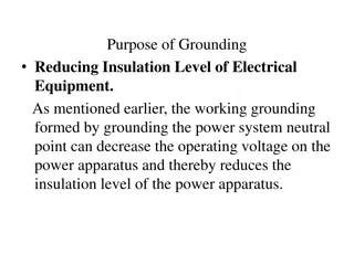 Purposes and Importance of Grounding in Electrical Systems