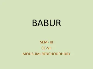 History of Babur: Conquests and Legacy