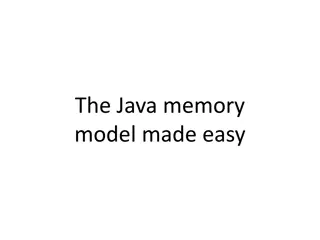Java Memory Model: Execution, Consistency, and Optimization