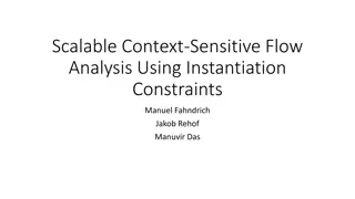 Scalable Context-Sensitive Flow Analysis Using Instantiation Constraints