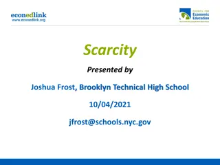 Scarcity in Economics
